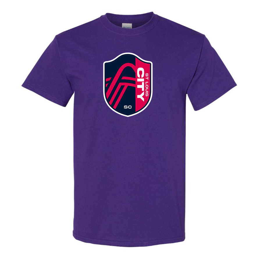 Youth's St. Louis City Soccer  Cotton T-Shirt