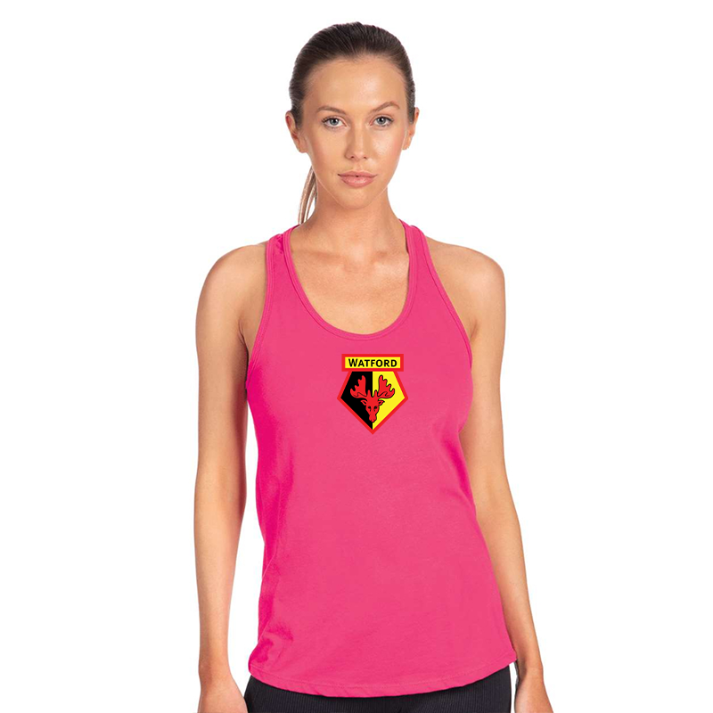 Women's Watford Soccer Next Level Ideal Racerback Tank