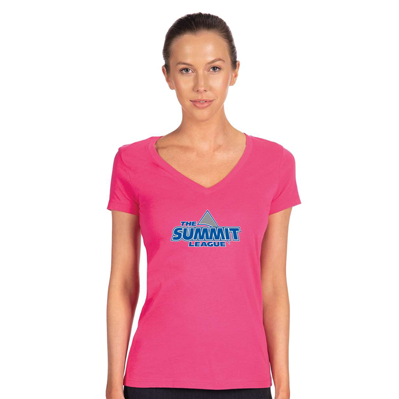 Women's The Summit League  Next Level V-Neck T-Shirt