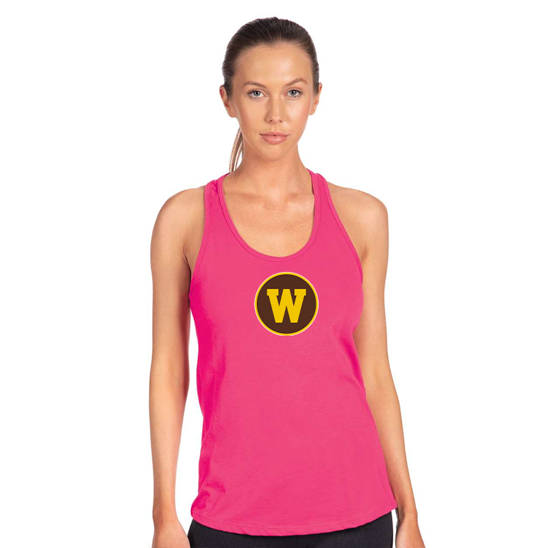 Women's  Western Michigan Broncos Next Level Ideal Racerback Tank