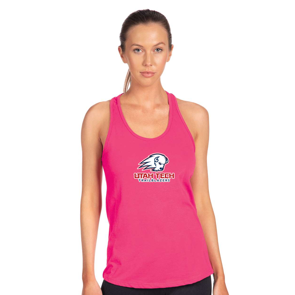 Women's Utah Tech Trailblazers Next Level Ideal Racerback Tank