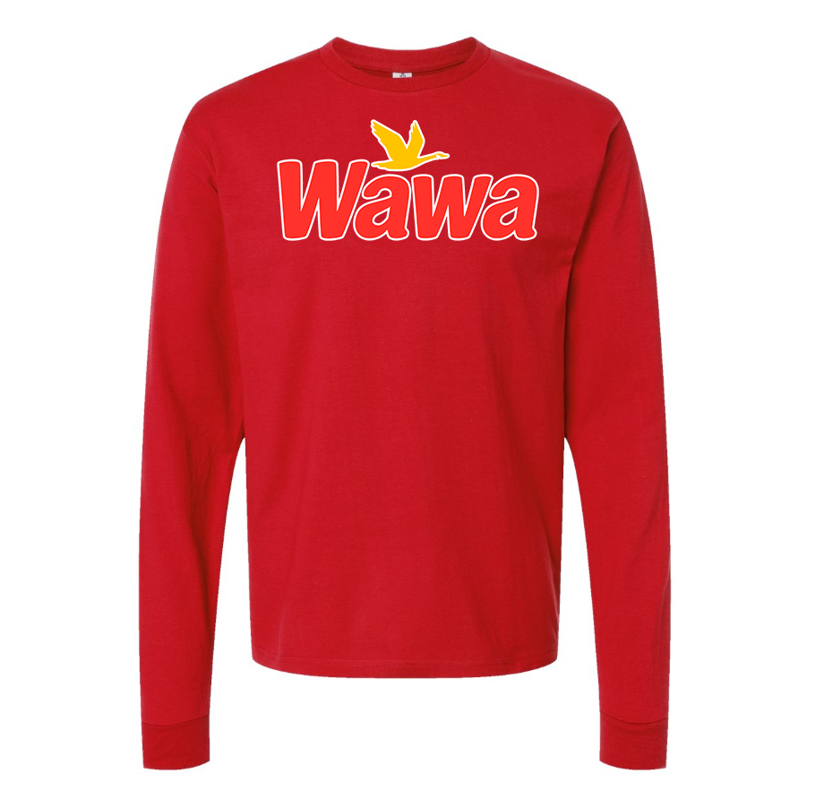 Men's Wawa Gas Station  Long Sleeve T-Shirt