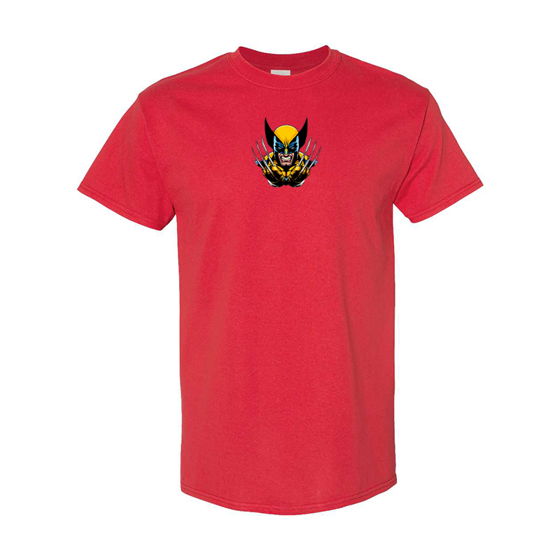 Men's  Wolverine 2025 Art  Gildan Heavy Cotton T-Shirt