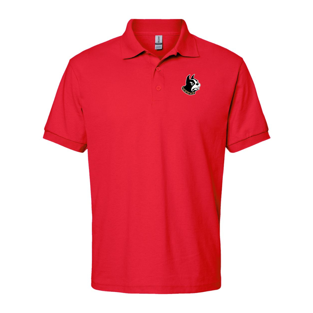 Men's Wofford Terriers  Gildan Dry Blend Jersey Polo