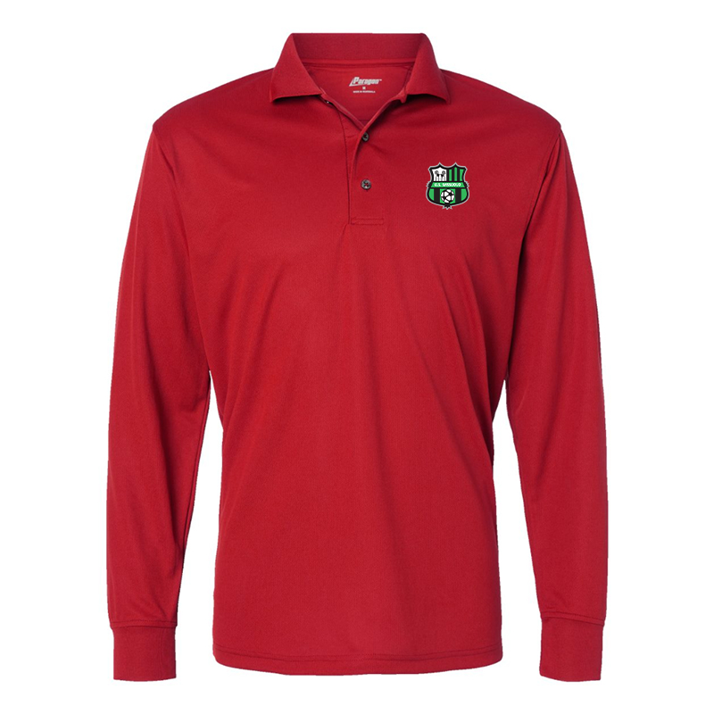 Men's  U.S. Sassuolo Soccer Paragon Prescott Long Sleeve Polo
