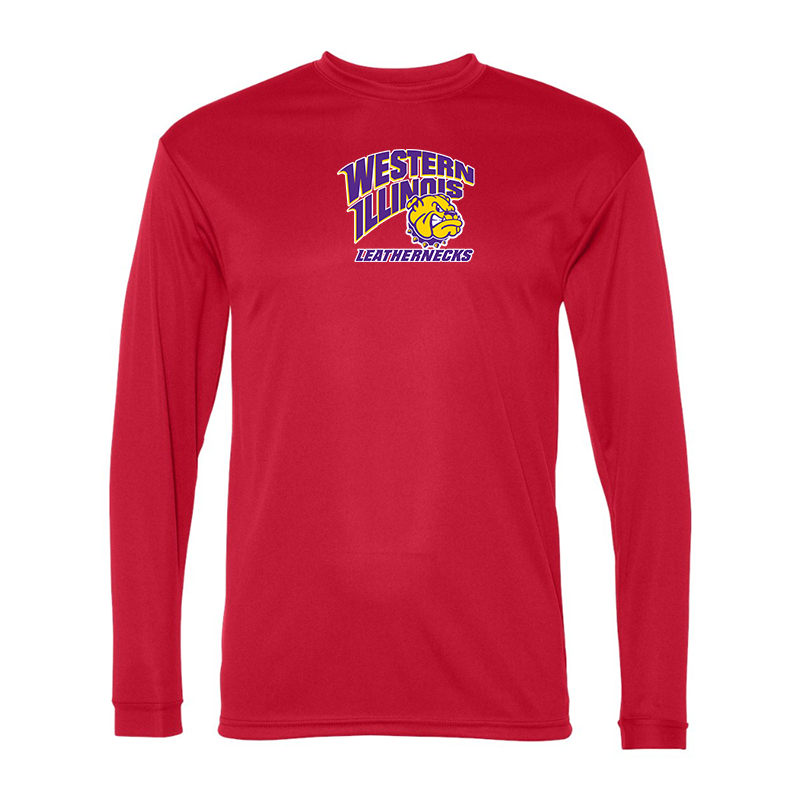 Men's Western Illinois Leathernecks Performance Long Sleeve T-Shirt