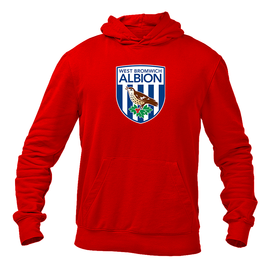 Men's West Bromwich Albion Soccer Gildan  Heavy Blend Hooded Sweatshirt