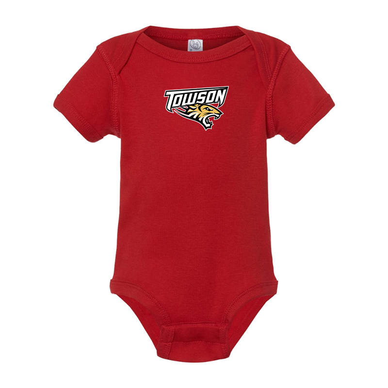 Towson Tigers Rabbit Skins Infant Baby Rib Bodysuit