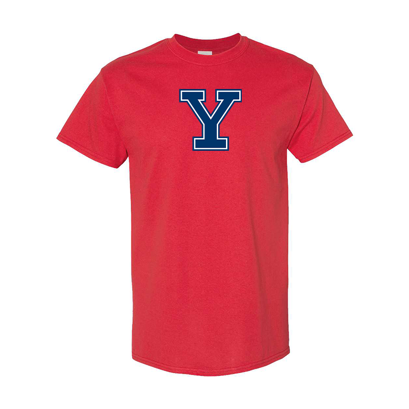 Men's  Yale Bulldogs Gildan Heavy Cotton T-Shirt