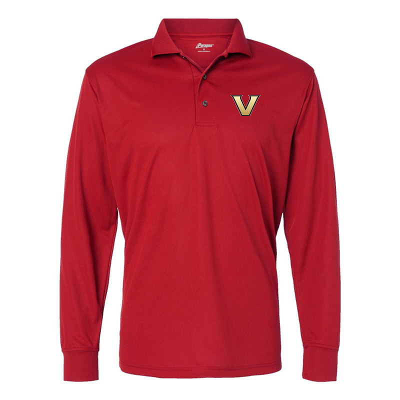Men's Vanderbilt Commodores  Paragon Prescott Long Sleeve Polo