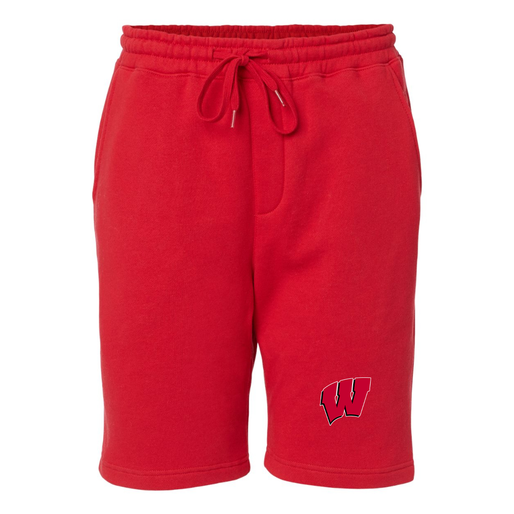 Men's Wisconsin Badgers Independent Trading Co Midweight Fleece Shorts