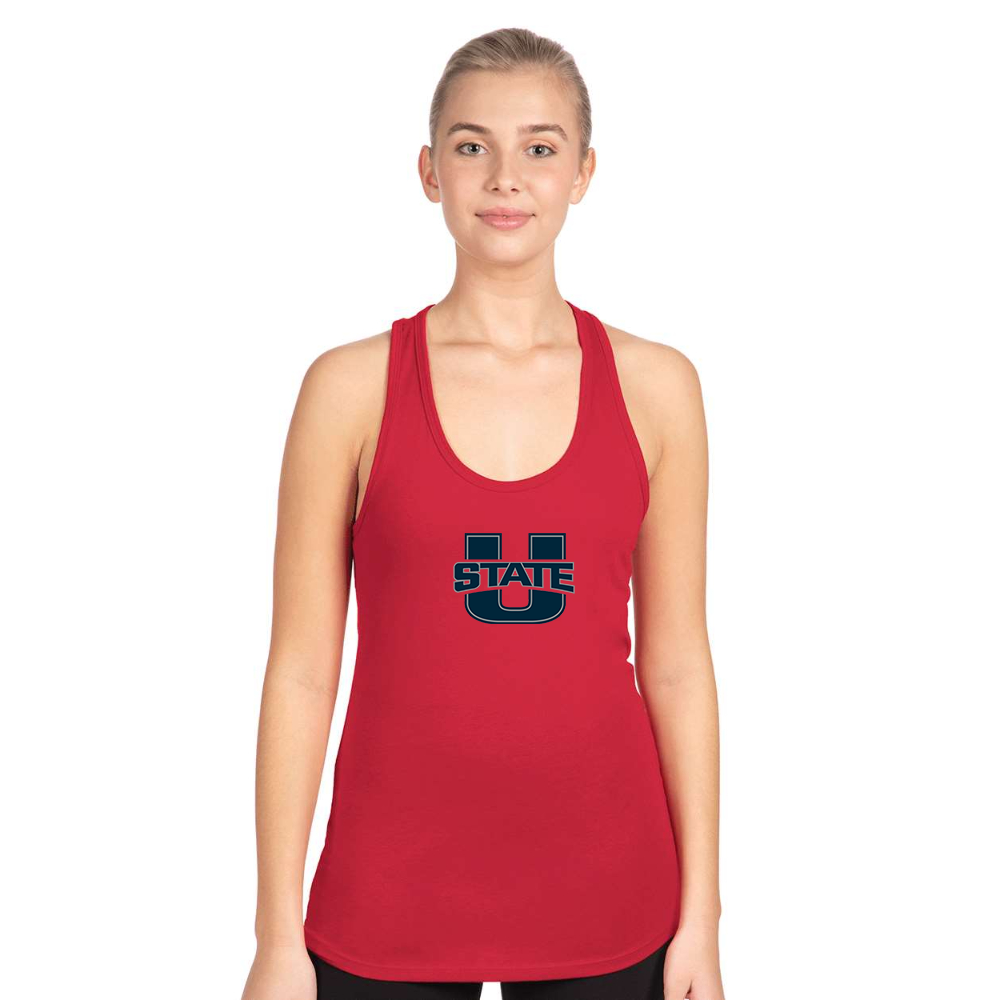 Women's Utah State Aggies   Next Level Ideal Racerback Tank