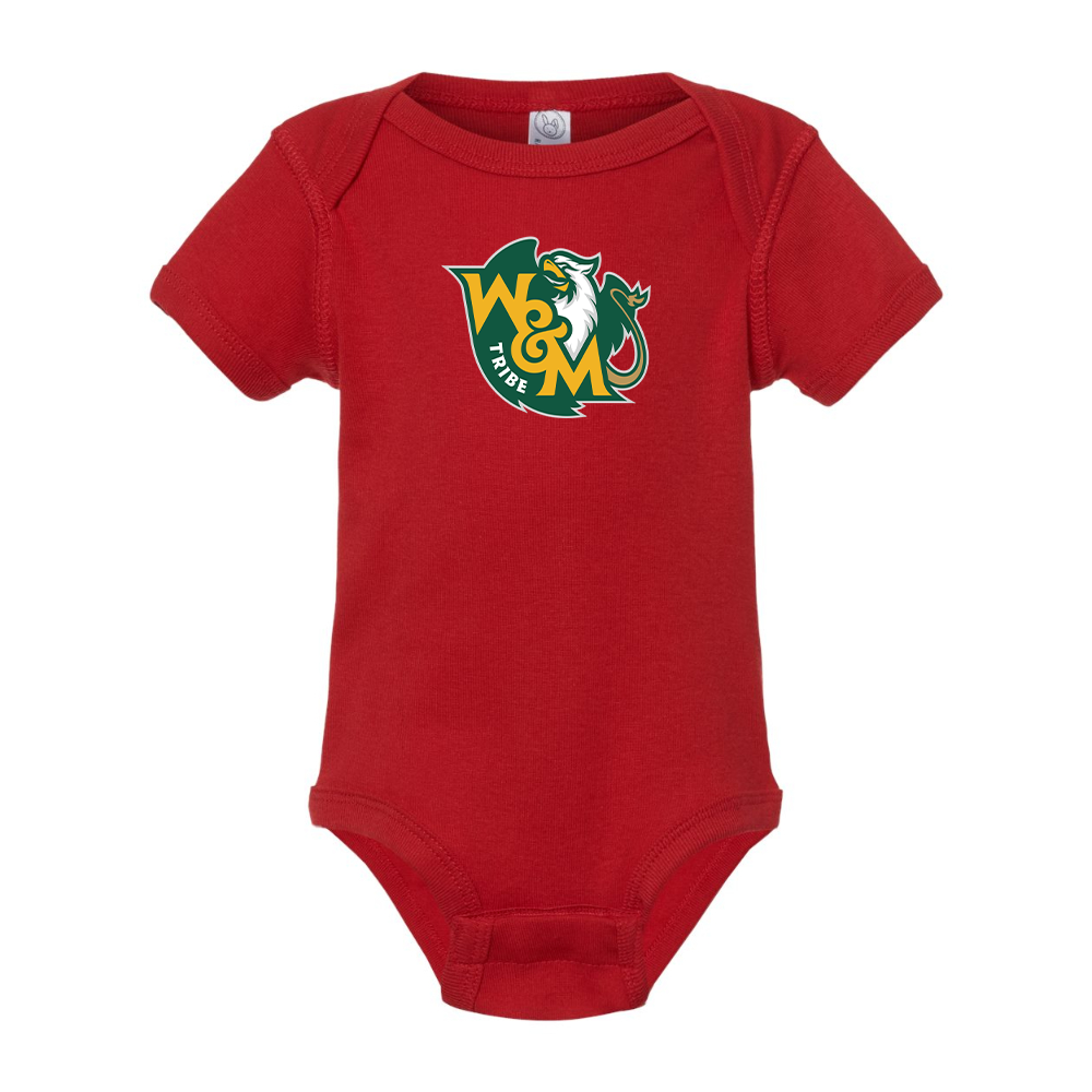 William and Mary Tribe  Rabbit Skins Infant Baby Rib Bodysuit