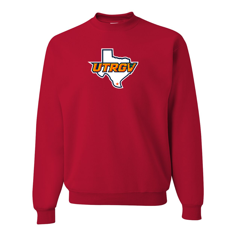 Men's UTRGV Vaqueros JERZEES NuBlend Crewneck Sweatshirt