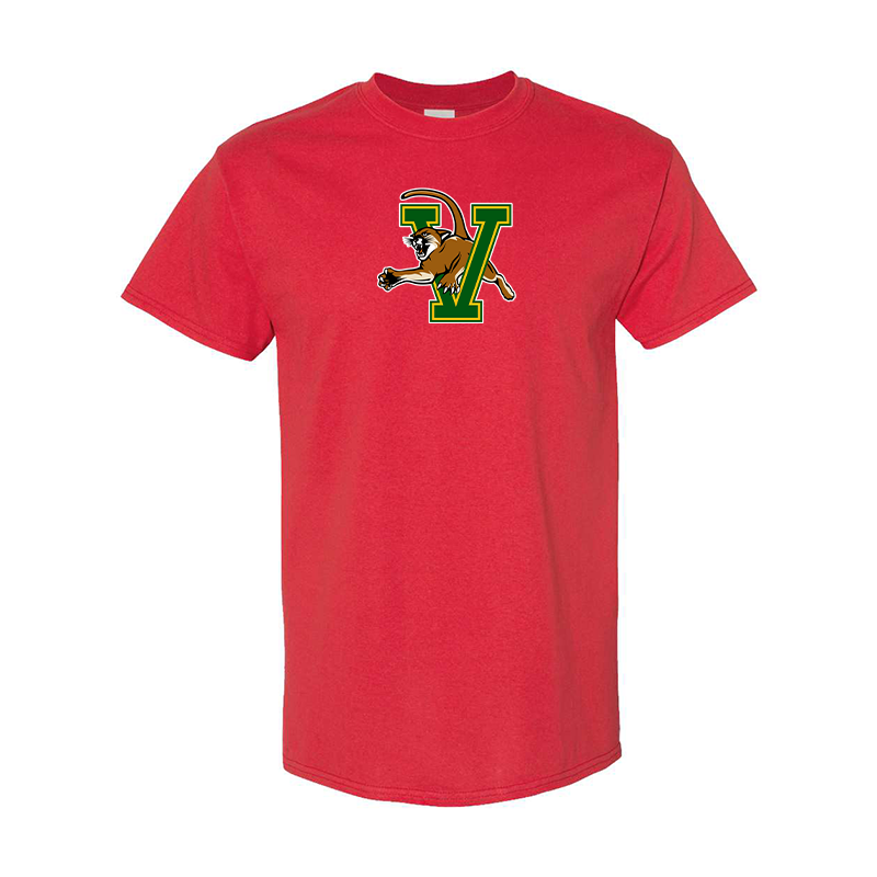 Men's Vermont Catamounts Gildan Heavy Cotton T-Shirt