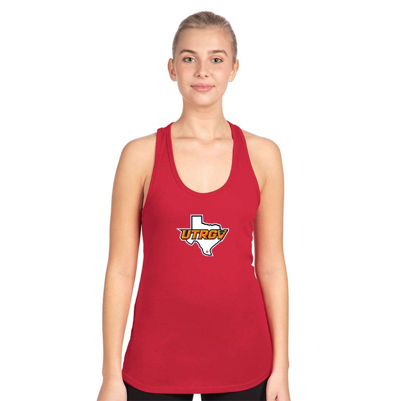 Women's UTRGV Vaqueros Next Level Ideal Racerback Tank