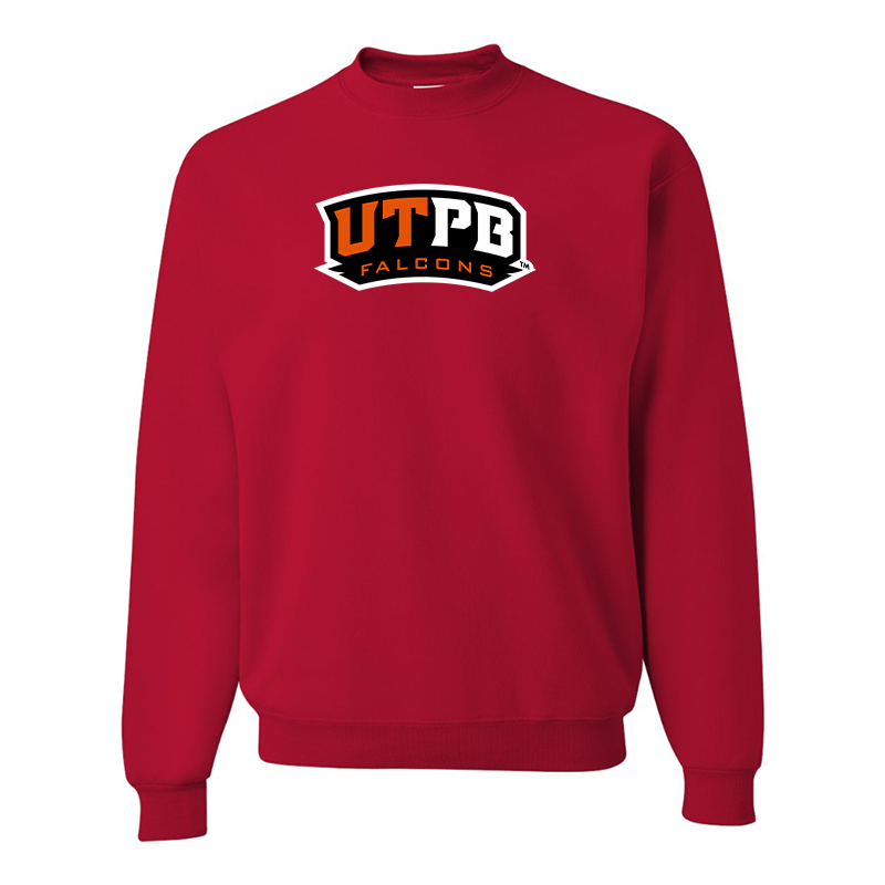 Men's UTPB Falcons JERZEES NuBlend Crewneck Sweatshirt