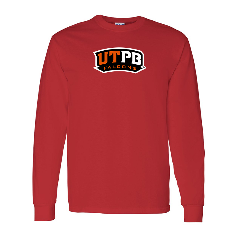 Men's  UTPB Falcons Gildan Heavy Cotton Long Sleeve T-Shirt