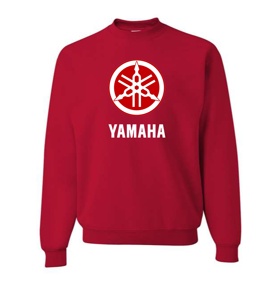 Men's Yamaha Motorcycle Crewneck Comfy Sweatshirt
