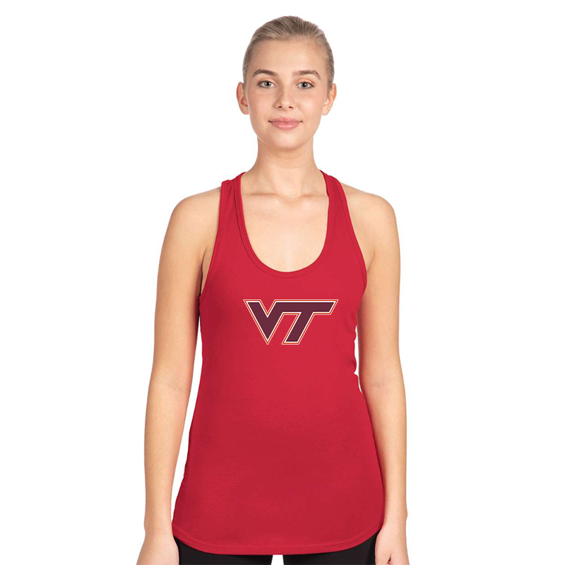 Women's Virginia Tech Hokies Next Level Ideal Racerback Tank