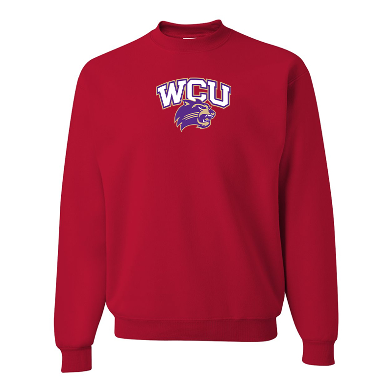 Men's Western Carolina Catamounts JERZEES NuBlend Crewneck Sweatshirt