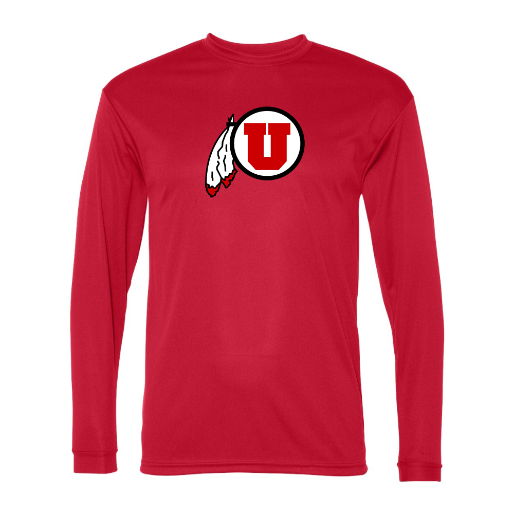 Men's Utah Utes Performance Long Sleeve T-Shirt