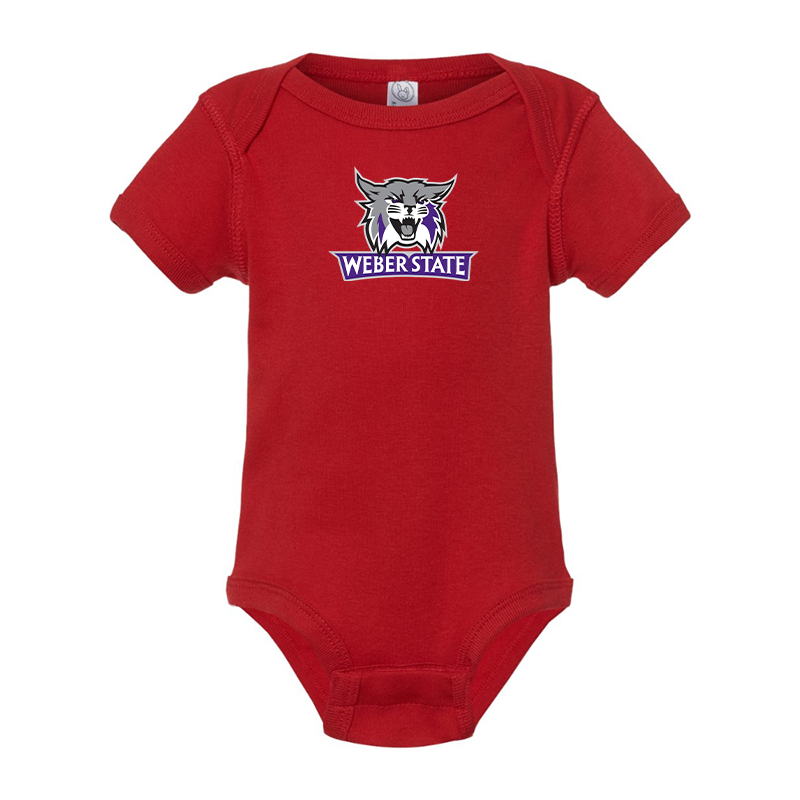 Weber State Wildcats Rabbit Skins Infant Baby Rib Bodysuit