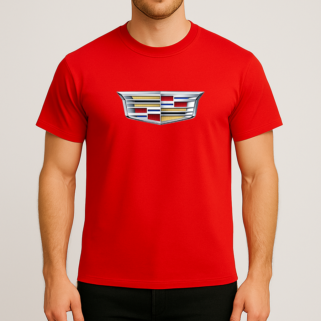 Men’s Cadillac Car Cotton T-Shirt