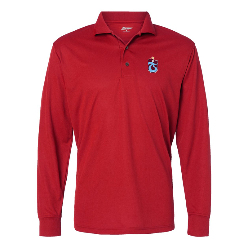 Men's  Trabzonspor Soccer Paragon Prescott Long Sleeve Polo