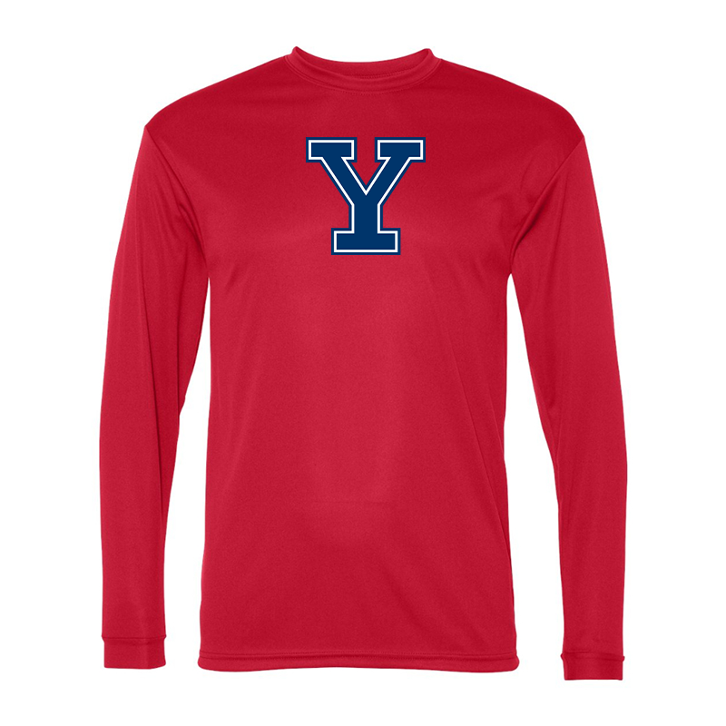 Men's Yale Bulldogs Performance Long Sleeve T-Shirt