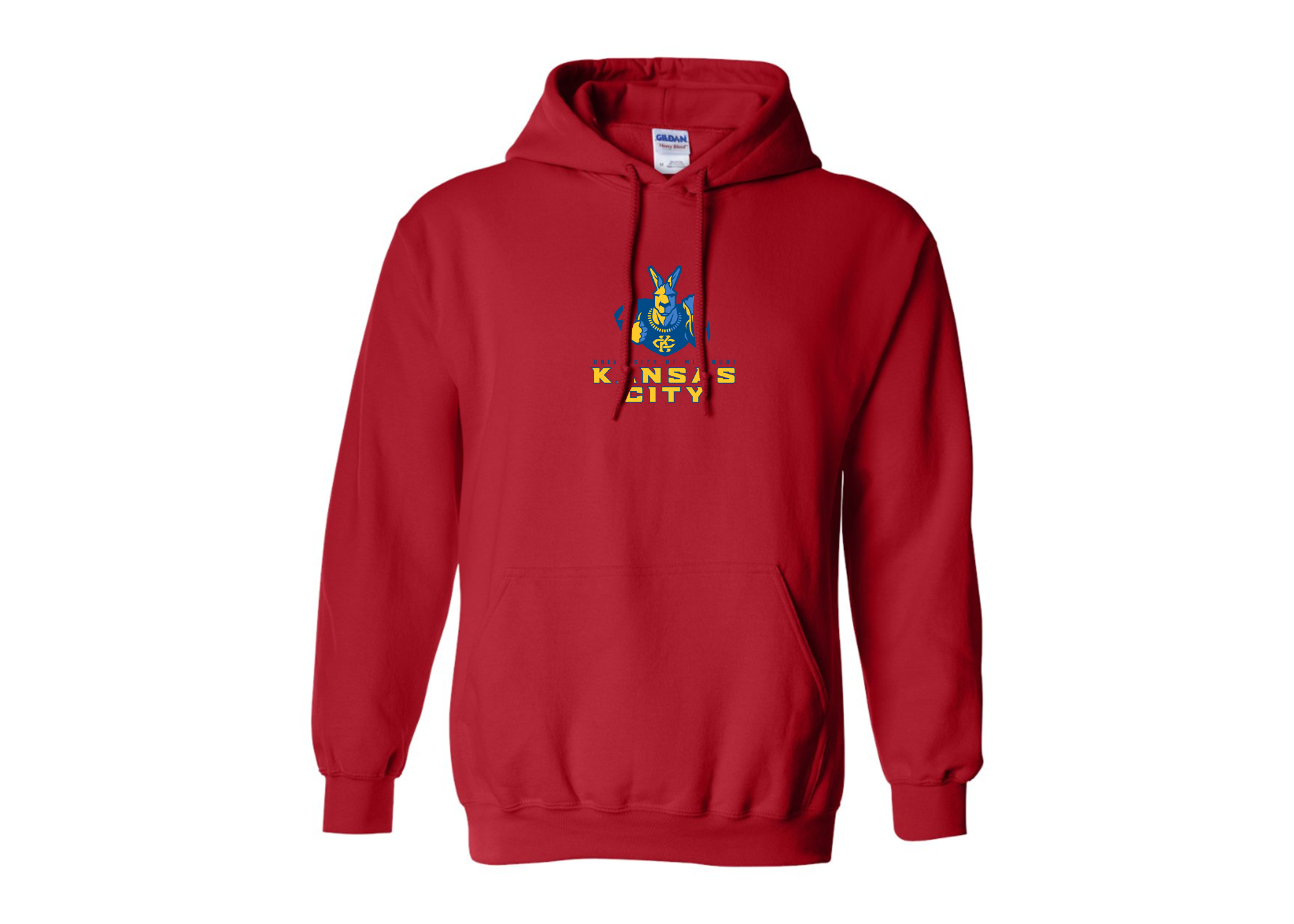 Men's UMKC Kangaroos Gildan Heavy Blend Hooded Sweatshirt
