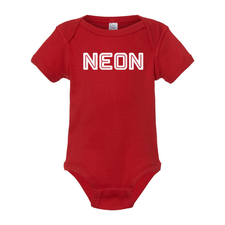 Neon Logo Baby Onesie Romper