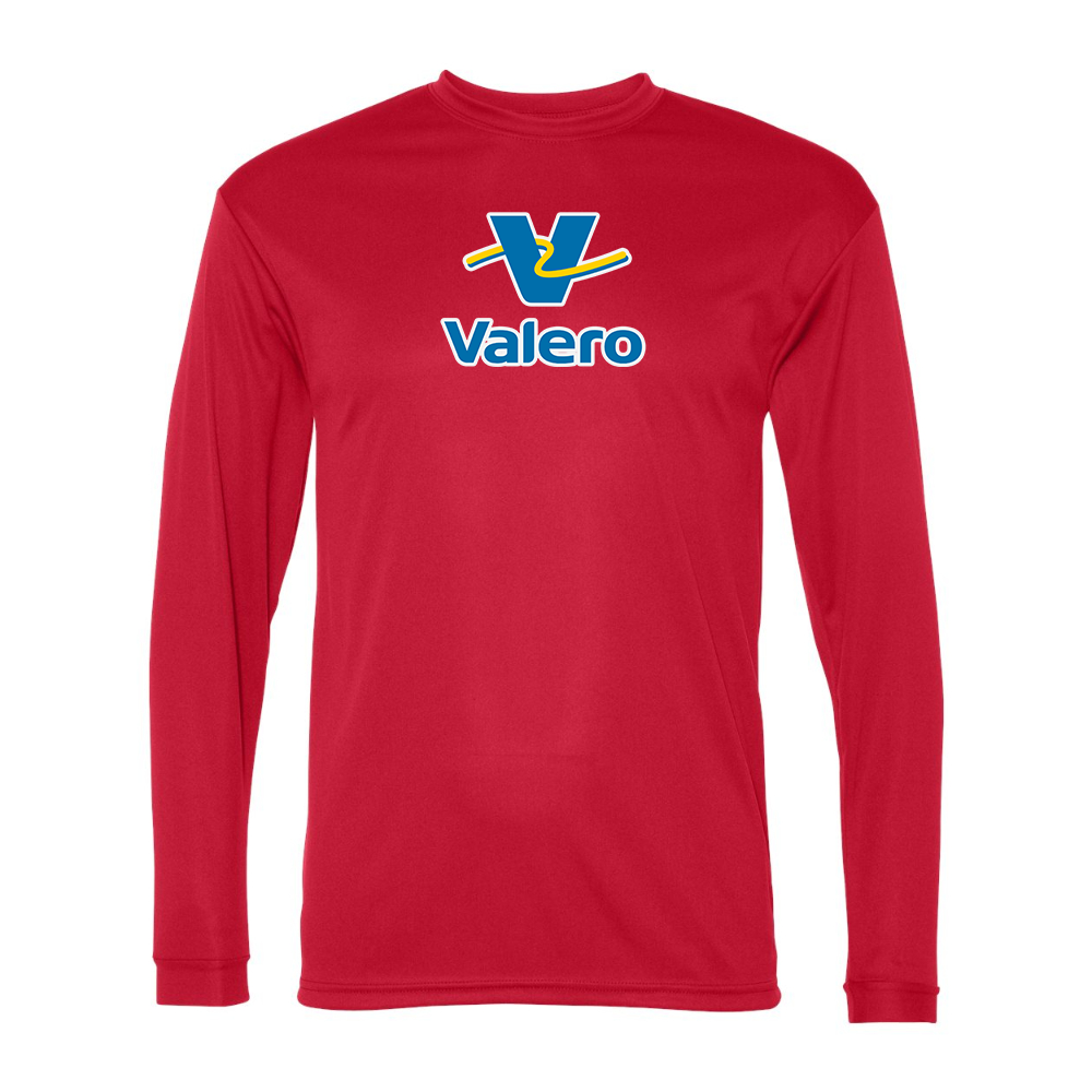 Men's Valero Gas Station Performance Long Sleeve T-Shirt