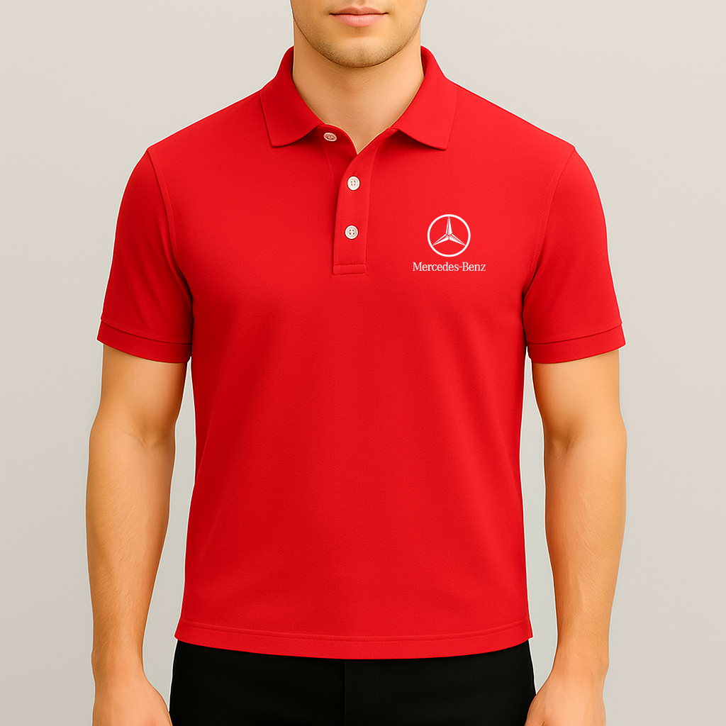 Men’s Mercedes-Benz Luxury Car Dry Blend Polo