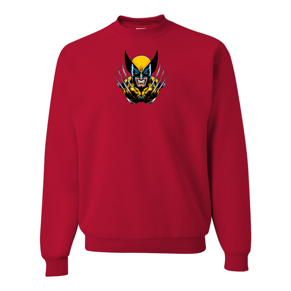 Men's Wolverine 2025 Art    JERZEES NuBlend Crewneck Sweatshirt