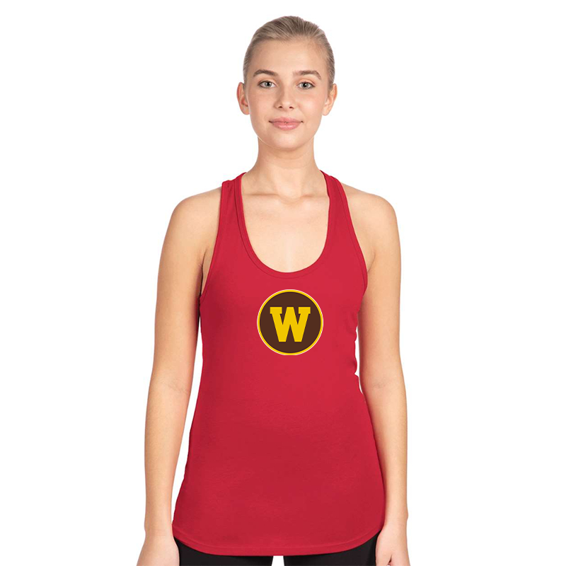 Women's  Western Michigan Broncos Next Level Ideal Racerback Tank