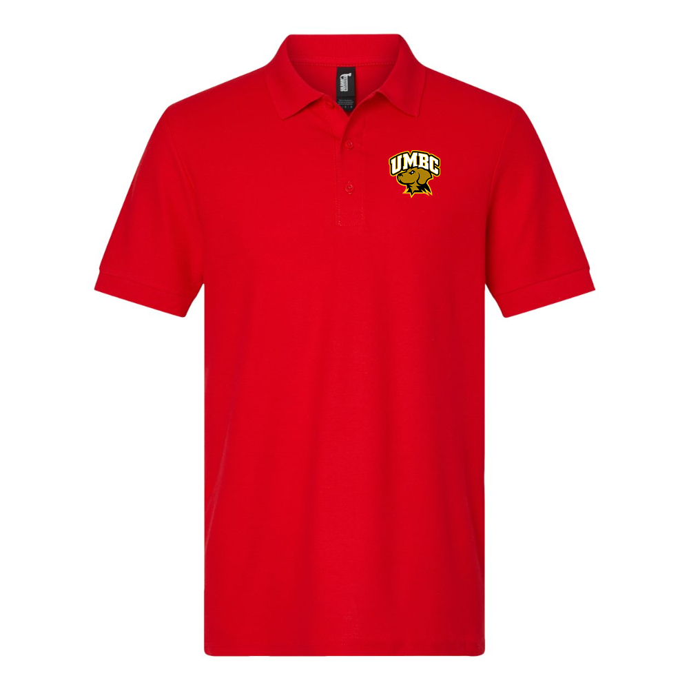 Men's UMBC Retrievers Gildan Hammer Pique Polo