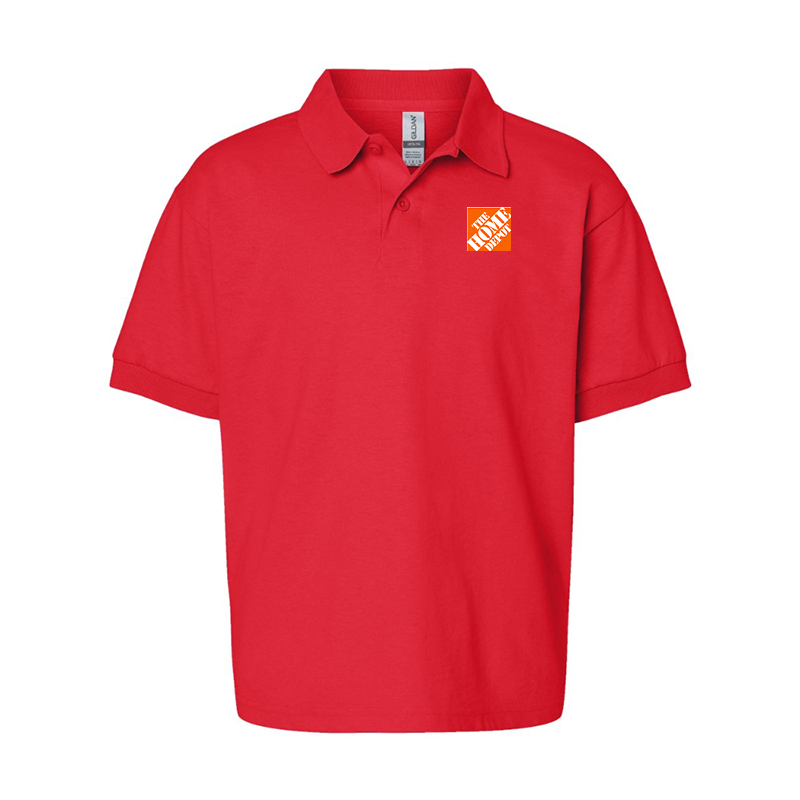 Youth The Home Depot Gildan Dry Blend Jersey Polo