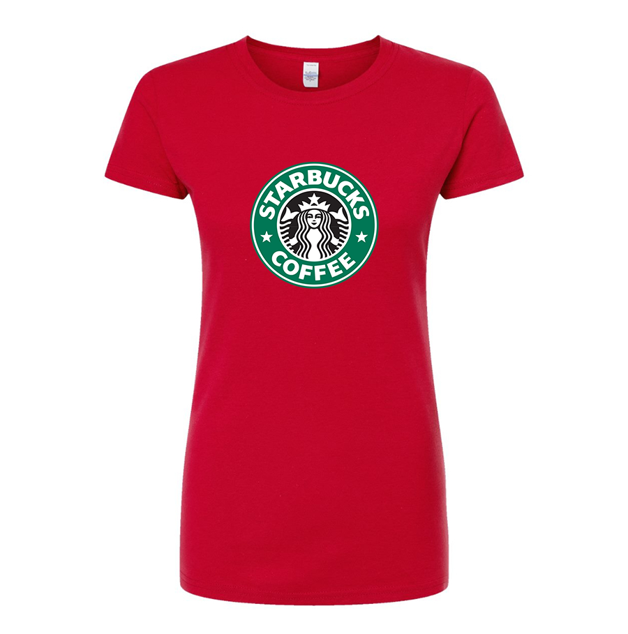 Women’s Starbucks Coffee Round Neck T-Shirt