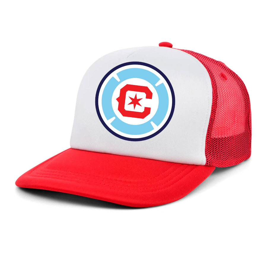 Chicago fire Soccer Trucker Hat