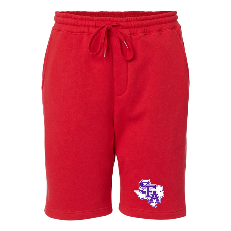 Men's  Stephen F. Austin Lumberjacks  Independent Trading Co Midweight Fleece Shorts
