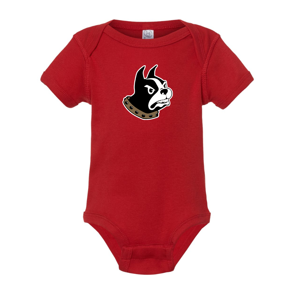Wofford Terriers   Rabbit Skins Infant Baby Rib Bodysuit