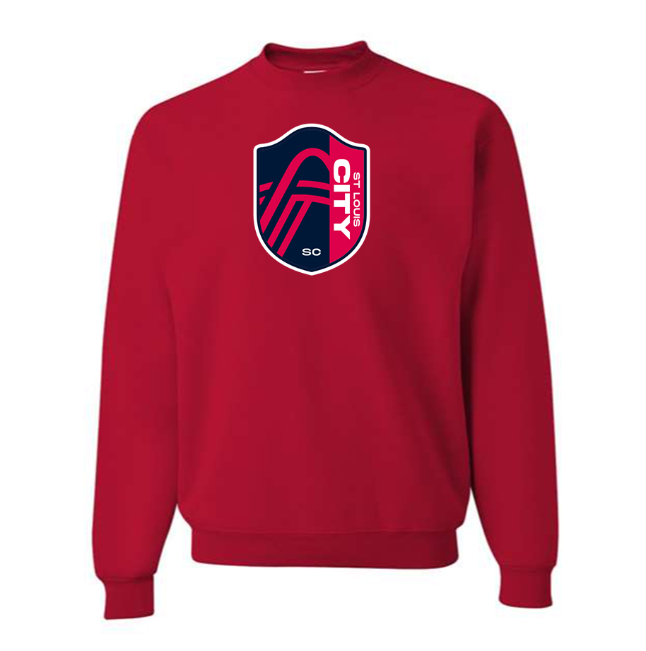 Men's St. Louis City Soccer  Crewneck Sweatshirt
