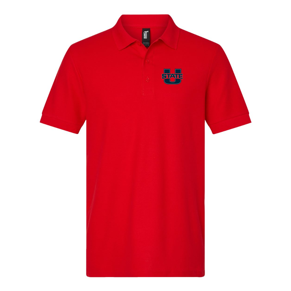 Men's Utah State Aggies Gildan Hammer Pique Polo