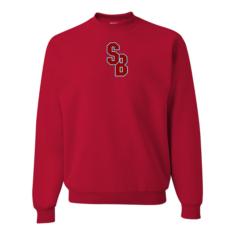 Men's  Stony Brook Seawolves   JERZEES NuBlend Crewneck Sweatshirt