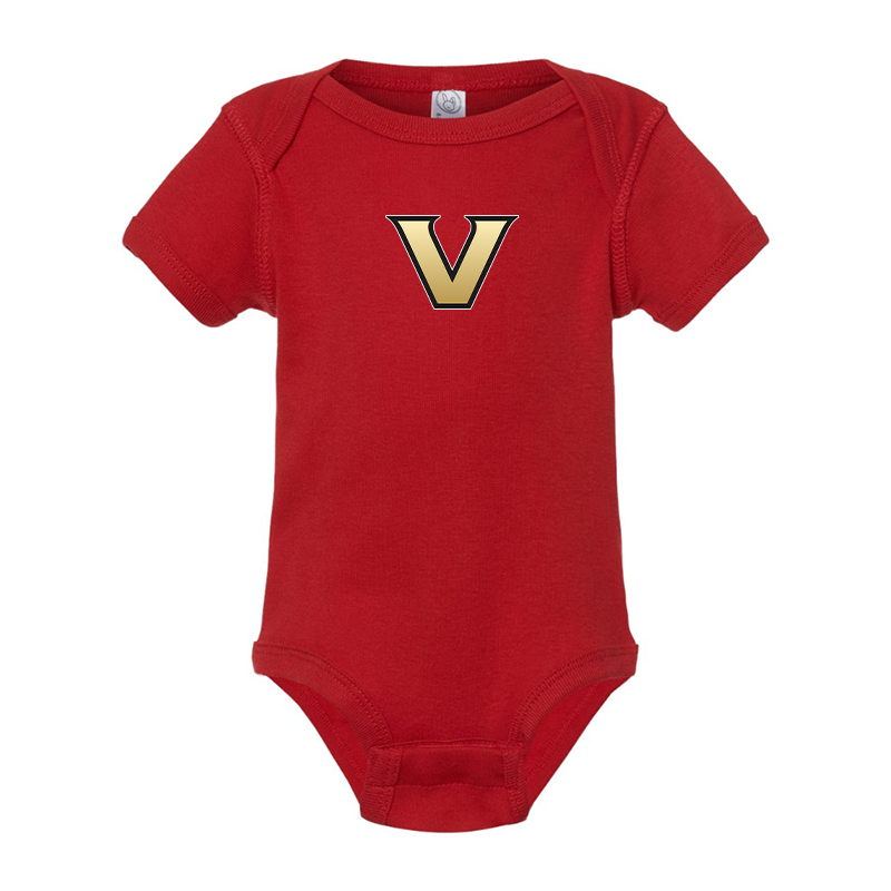 Vanderbilt Commodores  Rabbit Skins Infant Baby Rib Bodysuit
