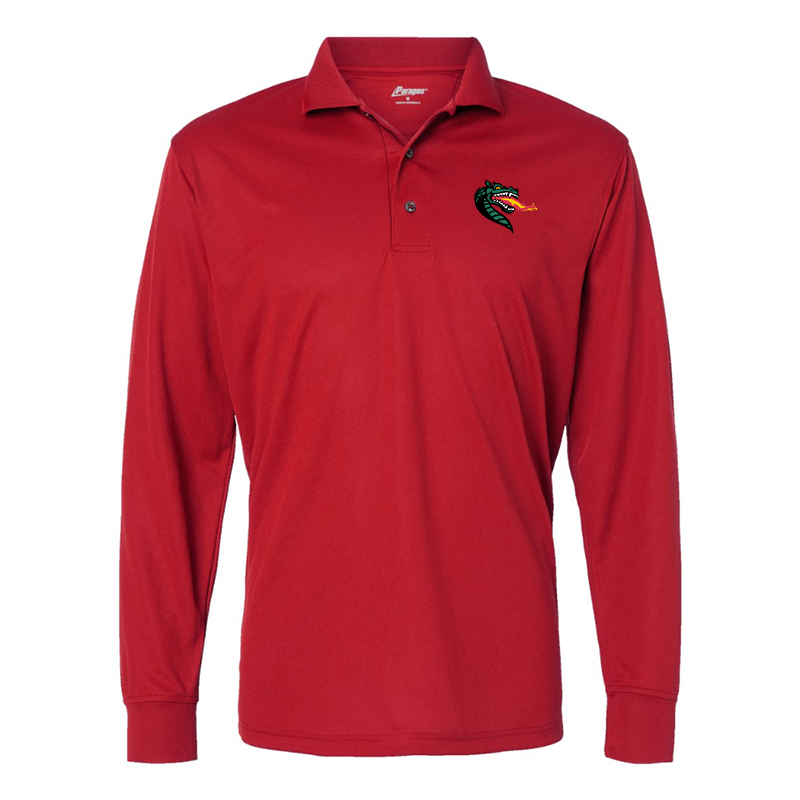 Men's UAB Blazers Paragon Prescott Long Sleeve Polo
