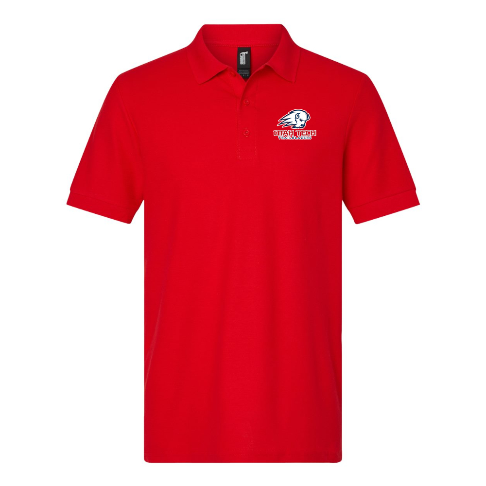 Men's  Utah Tech Trailblazers  Gildan Hammer Pique Polo