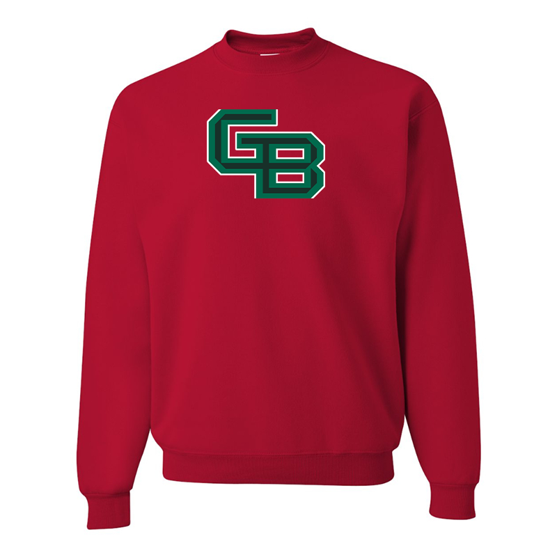 Men's Wisconsin Green Bay Phoenix  JERZEES NuBlend Crewneck Sweatshirt