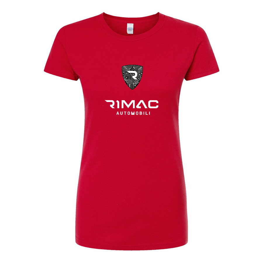 Women’s Rimac Automobili Round Neck T-Shirt